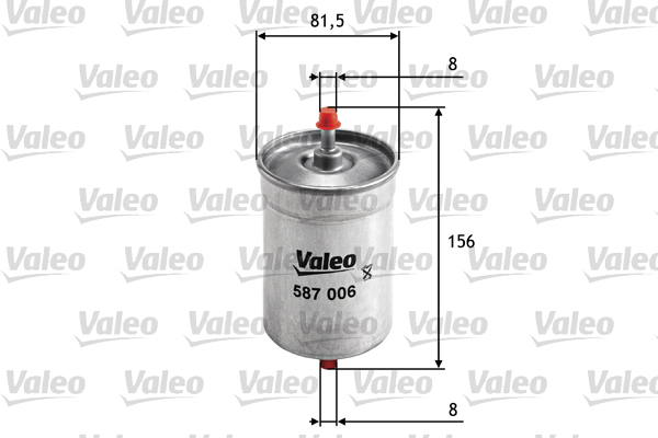 VALEO Üzemanyagszűrő 587006_VALEO