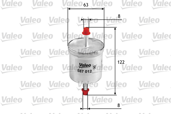 VALEO Üzemanyagszűrő 587012_VALEO