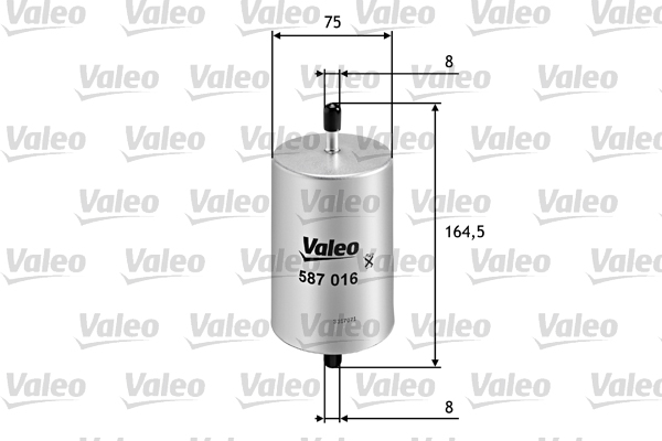 VALEO Üzemanyagszűrő 587016_VALEO