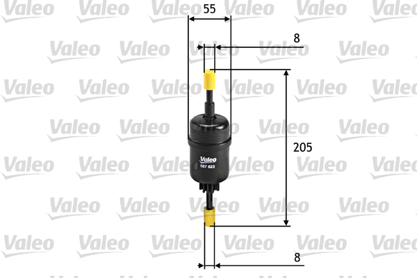 VALEO Üzemanyagszűrő 587023_VALEO