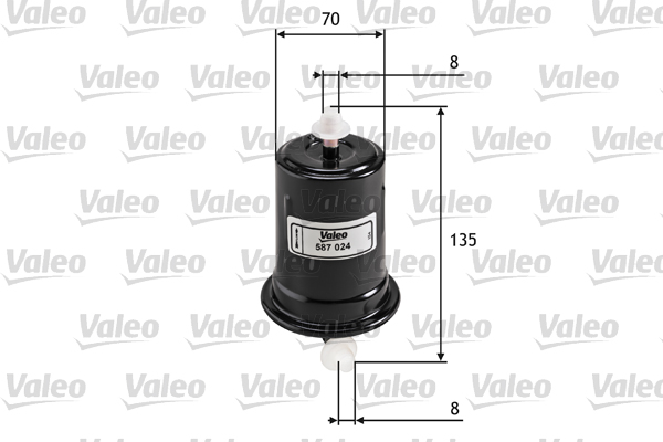 VALEO Üzemanyagszűrő 587024_VALEO