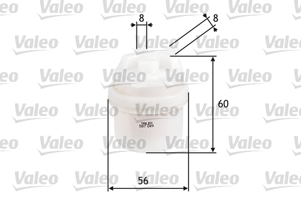 VALEO Üzemanyagszűrő 587049_VALEO