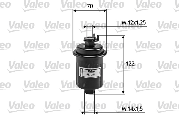 VALEO Üzemanyagszűrő 587211_VALEO