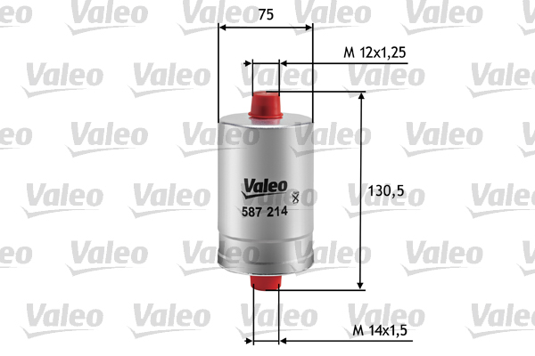 VALEO Üzemanyagszűrő 587214_VALEO