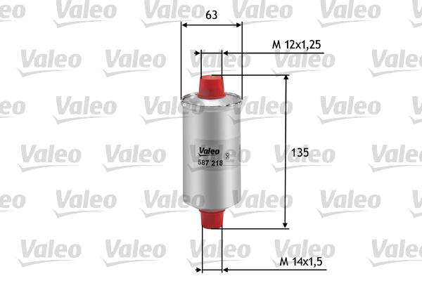 VALEO Üzemanyagszűrő 587218_VALEO