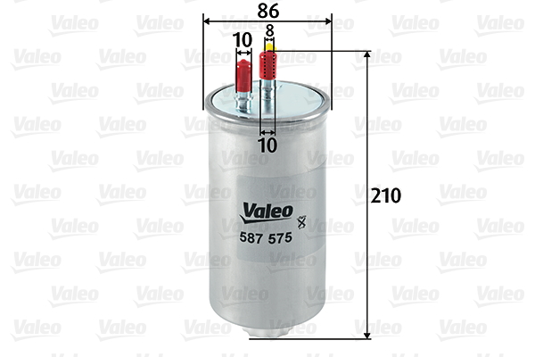 VALEO Üzemanyagszűrő 587575_VALEO