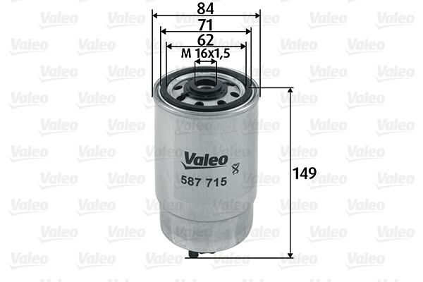 VALEO 587715_VALEO Üzemanyagszűrő