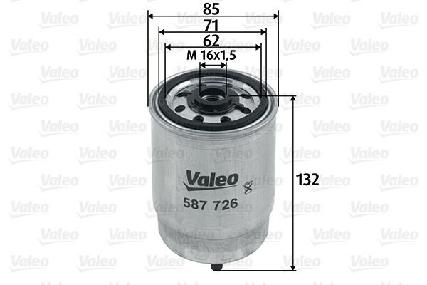 VALEO Üzemanyagszűrő 587726_VALEO