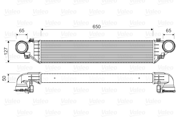 VALEO Töltőlevegő hűtő 817760_VALEO