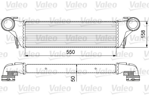 VALEO Töltőlevegő hűtő 818618_VALEO