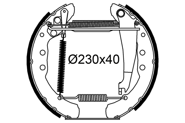 VALEO Fékpofa 554969_VALEO