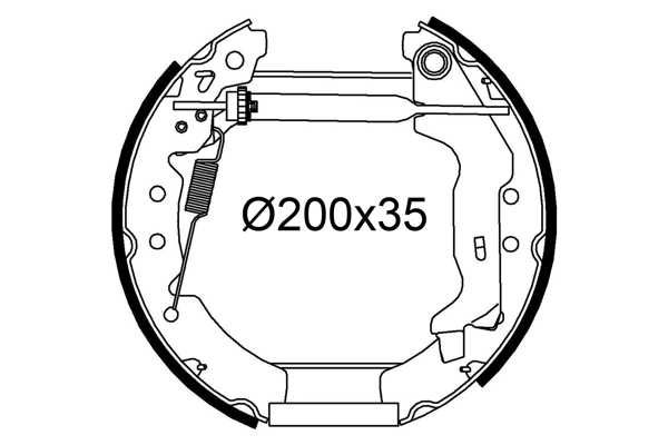 VALEO Fékpofa 554985_VALEO