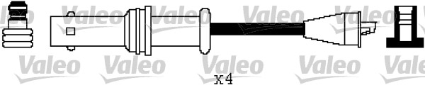 VALEO Gyújtókábel készlet 346586_VALEO