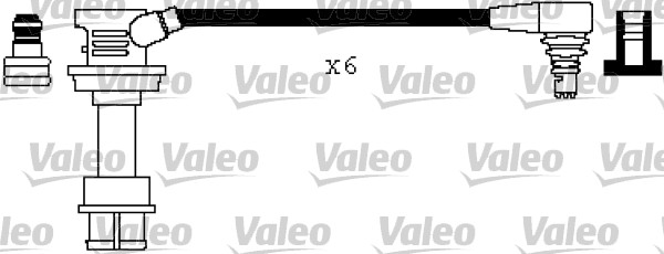 VALEO Gyújtókábel készlet 346424_VALEO