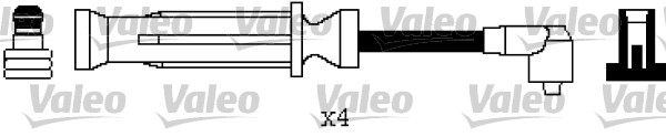 VALEO Gyújtókábel készlet 346344_VALEO