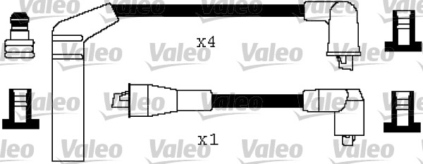 VALEO Gyújtókábel készlet 346329_VALEO