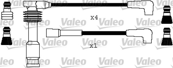 VALEO Gyújtókábel készlet 346321_VALEO