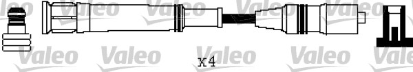 VALEO Gyújtókábel készlet 346314_VALEO