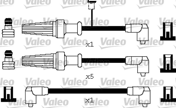 VALEO Gyújtókábel készlet 346303_VALEO