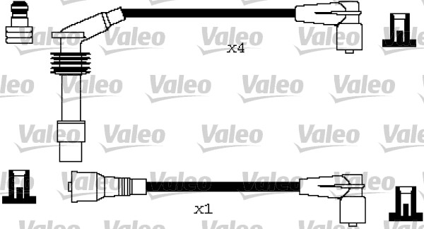 VALEO Gyújtókábel készlet 346290_VALEO