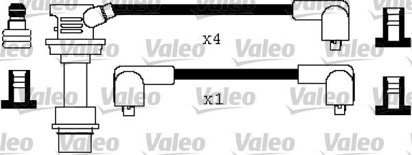 VALEO Gyújtókábel készlet 346289_VALEO