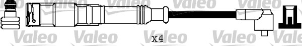 VALEO Gyújtókábel készlet 346220_VALEO