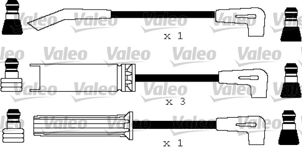 VALEO Gyújtókábel készlet 346160_VALEO