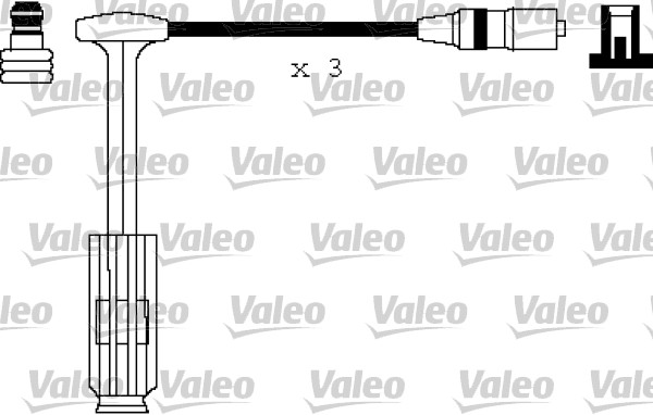 VALEO Gyújtókábel készlet 346146_VALEO