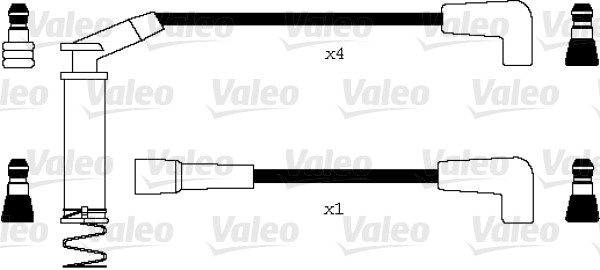 VALEO Gyújtókábel készlet 346096_VALEO