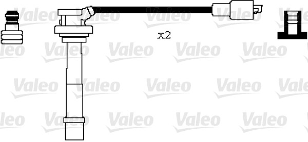 VALEO Gyújtókábel készlet 346079_VALEO