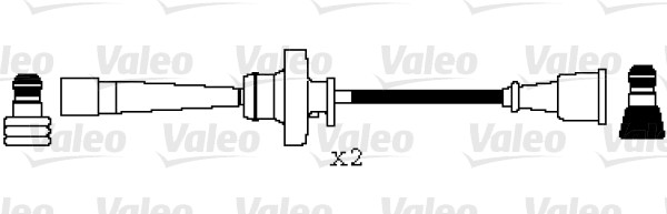 VALEO Gyújtókábel készlet 346069_VALEO