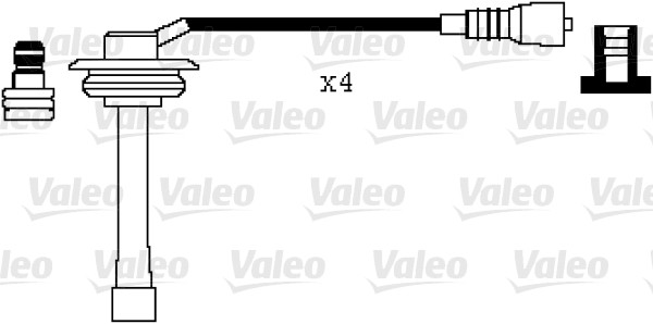 VALEO Gyújtókábel készlet 346015_VALEO