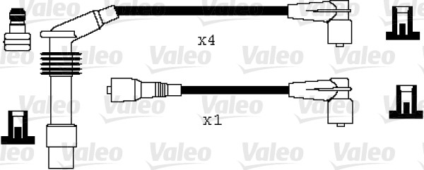 VALEO Gyújtókábel készlet 346010_VALEO