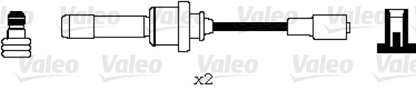 VALEO Gyújtókábel készlet 346004_VALEO