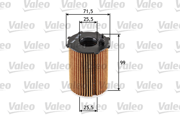 VALEO 586500_VALEO Olajszűrő betét