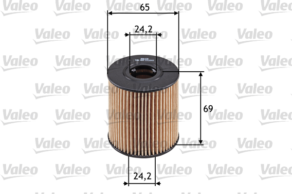 VALEO Olajszűrő betét 586503_VALEO