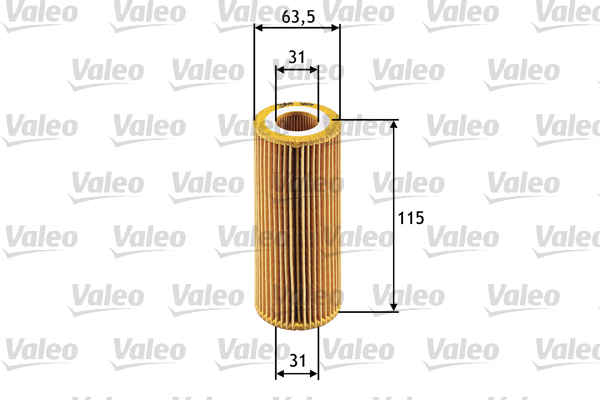 VALEO Olajszűrő betét 586511_VALEO