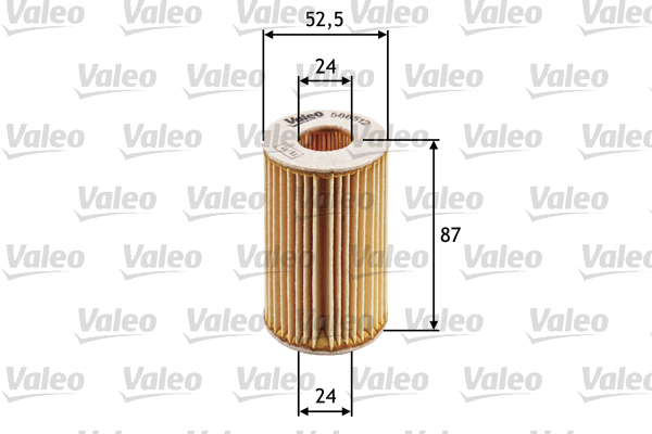 VALEO Olajszűrő betét 586512_VALEO