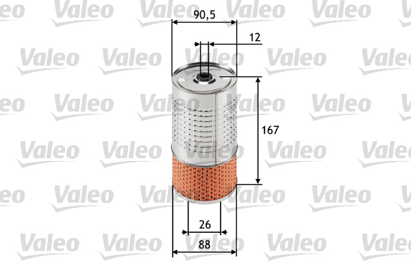 VALEO Olajszűrő betét 586518_VALEO