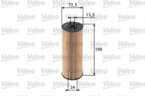 VALEO Olajszűrő betét 586520_VALEO