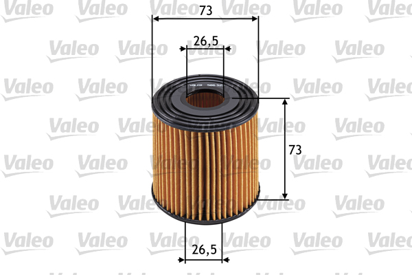 VALEO Olajszűrő betét 586523_VALEO