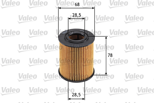 VALEO Olajszűrő betét 586528_VALEO