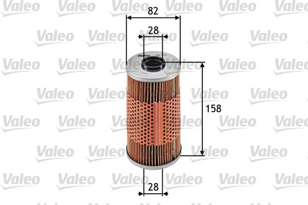 VALEO Olajszűrő betét 586534_VALEO