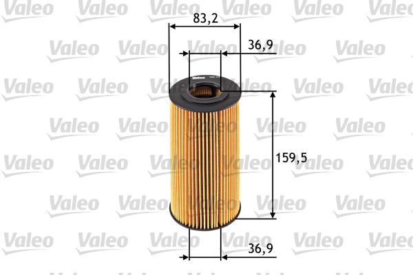 VALEO Olajszűrő betét 586537_VALEO