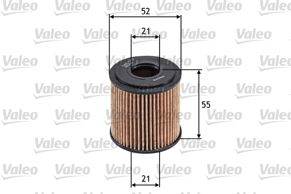 VALEO Olajszűrő betét 586540_VALEO