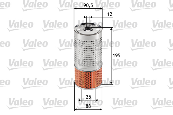 VALEO Olajszűrő betét 586546_VALEO