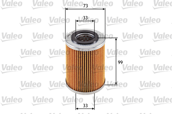 VALEO Olajszűrő betét 586572_VALEO