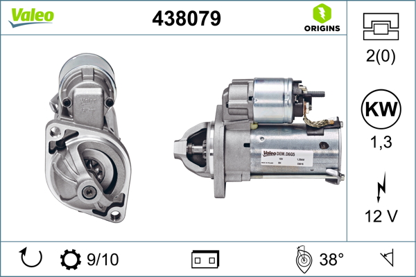 VALEO Önindító 438079_VALEO