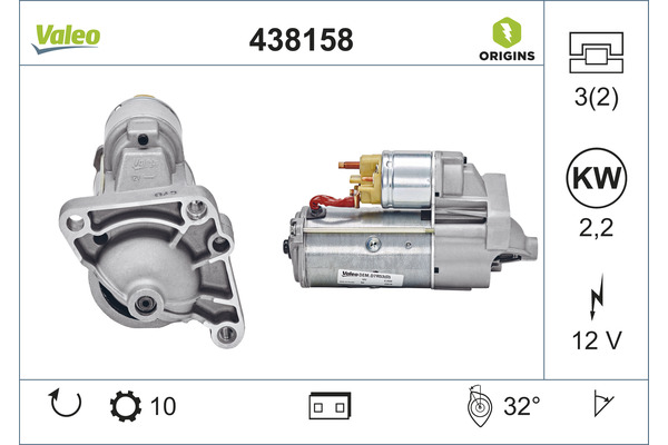 VALEO Önindító 438158_VALEO