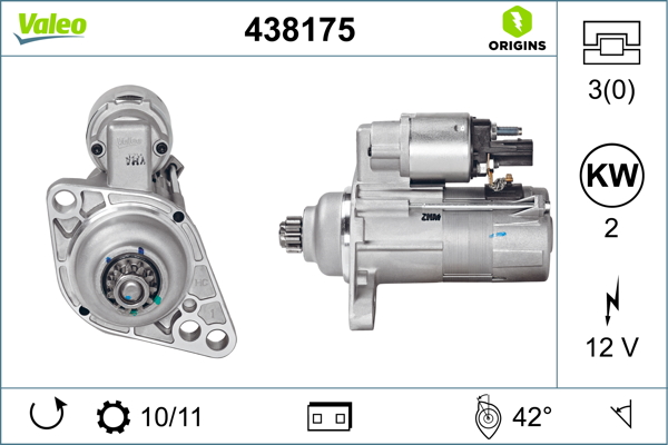 VALEO Önindító 438175_VALEO